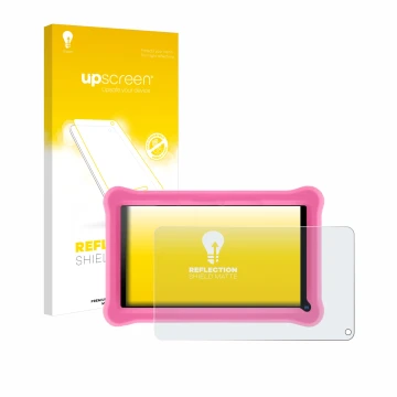 Vorderseite einer Produktverpackung mit dem Markenlogo upscreen. Daneben ist das Gerät Sannuo K708 7