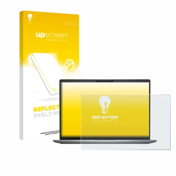 Vorderseite einer Produktverpackung mit dem Markenlogo upscreen. Daneben ist das Gerät Dell Latitude 7650 Laptop mit dem zugeh