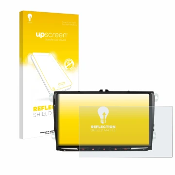 Vorderseite einer Produktverpackung mit dem Markenlogo upscreen. Daneben ist das Gerät Erisin ES8998V 9