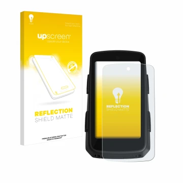 Vorderseite einer Produktverpackung mit dem Markenlogo upscreen. Daneben ist das Gerät Hammerhead Karoo 3 mit dem zugehörigen 