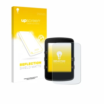Vorderseite einer Produktverpackung mit dem Markenlogo upscreen. Daneben ist das Gerät Bryton Rider 460 mit dem zugehörigen Di