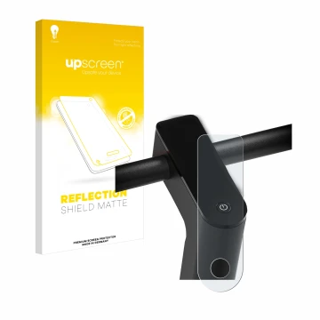 Vorderseite einer Produktverpackung mit dem Markenlogo upscreen. Daneben ist das Gerät Xiaomi Mi 4 Pro (2. Gen.) mit dem zugeh