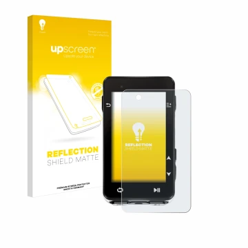 Vorderseite einer Produktverpackung mit dem Markenlogo upscreen. Daneben ist das Gerät iGPSPORT igs630s mit dem zugehörigen Di