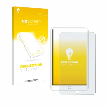 Vorderseite einer Produktverpackung mit dem Markenlogo upscreen. Daneben ist das Gerät Mechen H1 mit dem zugehörigen Displaysc