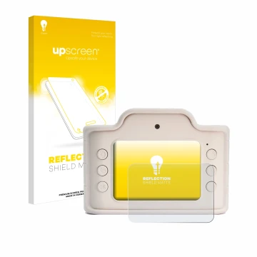 Vorderseite einer Produktverpackung mit dem Markenlogo upscreen. Daneben ist das Gerät Hoppstar Expert Laurel mit dem zugehöri