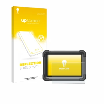 Vorderseite einer Produktverpackung mit dem Markenlogo upscreen. Daneben ist das Gerät Launch X-431 Pro Dyno mit dem zugehörig