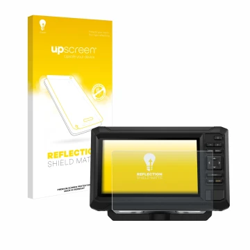 Vorderseite einer Produktverpackung mit dem Markenlogo upscreen. Daneben ist das Gerät Garmin ECHOMAP UHD2 7