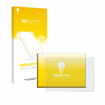 Vorderseite einer Produktverpackung mit dem Markenlogo upscreen. Daneben ist das Gerät G-STORY 10.1