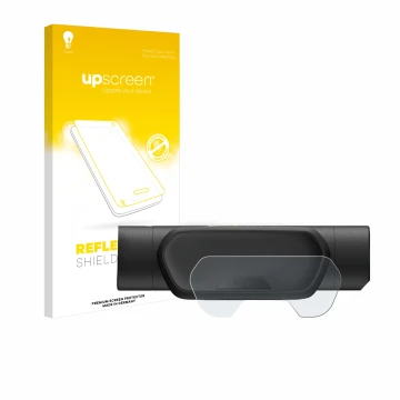 Vorderseite einer Produktverpackung mit dem Markenlogo upscreen. Daneben ist das Gerät Segway Ninebot eKickScooter E2 Pro mit 