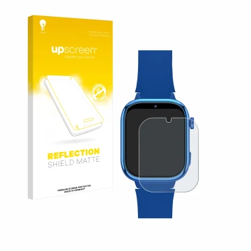 Vorderseite einer Produktverpackung mit dem Markenlogo upscreen. Daneben ist das Gerät Swgota SW-T40 mit dem zugehörigen Displ