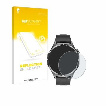Vorderseite einer Produktverpackung mit dem Markenlogo upscreen. Daneben ist das Gerät Marsyu MT300 1.43