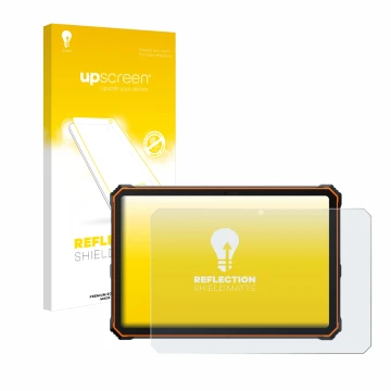 Vorderseite einer Produktverpackung mit dem Markenlogo upscreen. Daneben ist das Gerät Blackview Active 10 Pro 10.95