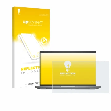 Vorderseite einer Produktverpackung mit dem Markenlogo upscreen. Daneben ist das Gerät Dell Precision 3591 Workstation mit dem