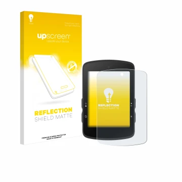Vorderseite einer Produktverpackung mit dem Markenlogo upscreen. Daneben ist das Gerät Bryton Rider S510 mit dem zugehörigen D