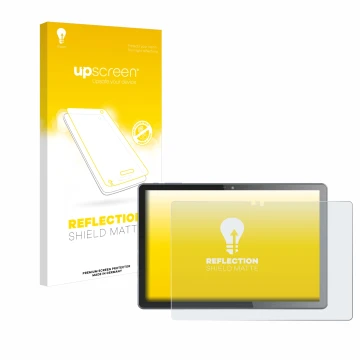 Vorderseite einer Produktverpackung mit dem Markenlogo upscreen. Daneben ist das Gerät VALE V10E-LTE mit dem zugehörigen Displ