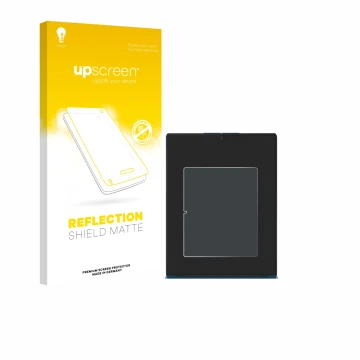 Vorderseite einer Produktverpackung mit dem Markenlogo upscreen. Daneben ist das Gerät Lenovo Yoga Slim 9i Gen 10 14