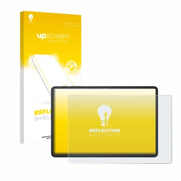 Vorderseite einer Produktverpackung mit dem Markenlogo upscreen. Daneben ist das Gerät Blackview Tab 60 Pro 10.1