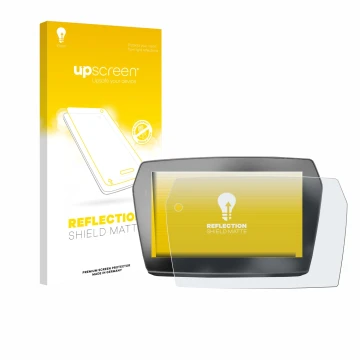 Vorderseite einer Produktverpackung mit dem Markenlogo upscreen. Daneben ist das Gerät Voge 525DSX 2025 mit dem zugehörigen Di