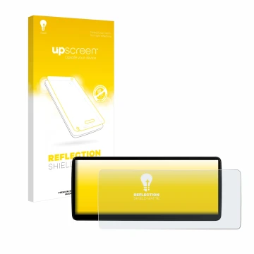 Vorderseite einer Produktverpackung mit dem Markenlogo upscreen. Daneben ist das Gerät Xtrons QLB22X3UNL 12,3