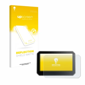 Vorderseite einer Produktverpackung mit dem Markenlogo upscreen. Daneben ist das Gerät Elegoo Centauri Carbon 4,3