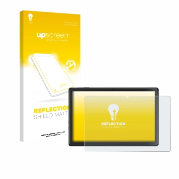 Vorderseite einer Produktverpackung mit dem Markenlogo upscreen. Daneben ist das Gerät SGIN T10 Pro 10.1