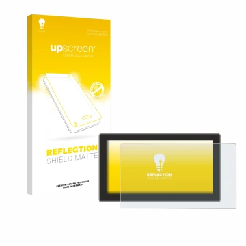 Vorderseite einer Produktverpackung mit dem Markenlogo upscreen. Daneben ist das Gerät Cupra Tavascan 15