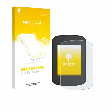 Vorderseite einer Produktverpackung mit dem Markenlogo upscreen. Daneben ist das Gerät Decathlon Van Rysel GPS 100 mit dem zug