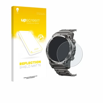 Vorderseite einer Produktverpackung mit dem Markenlogo upscreen. Daneben ist das Gerät Naixues 55G 1.46