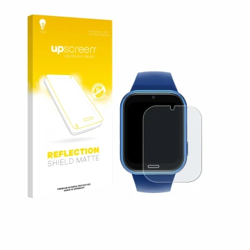 Vorderseite einer Produktverpackung mit dem Markenlogo upscreen. Daneben ist das Gerät CATGIFF X53 mit dem zugehörigen Display