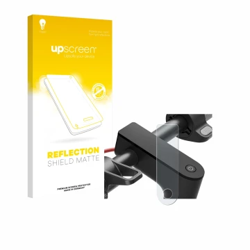 Vorderseite einer Produktverpackung mit dem Markenlogo upscreen. Daneben ist das Gerät Xiaomi Electric Scooter 4 mit dem zugeh