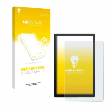 Vorderseite einer Produktverpackung mit dem Markenlogo upscreen. Daneben ist das Gerät Whitedeer G13 mit dem zugehörigen Displ