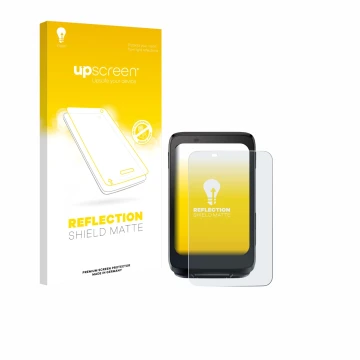 Vorderseite einer Produktverpackung mit dem Markenlogo upscreen. Daneben ist das Gerät iGPSPORT BiNavi mit dem zugehörigen Dis