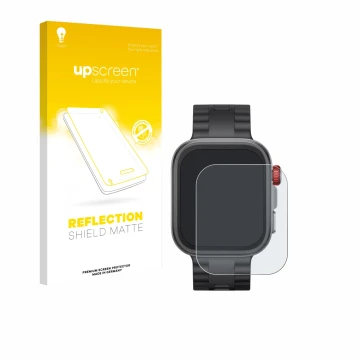 Vorderseite einer Produktverpackung mit dem Markenlogo upscreen. Daneben ist das Gerät Huawei Watch Fit 4 Pro mit dem zugehöri