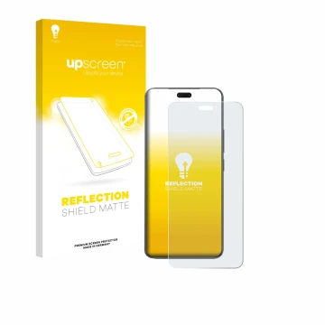 Vorderseite einer Produktverpackung mit dem Markenlogo upscreen. Daneben ist das Gerät Xiaomi Civi 5 Pro mit dem zugehörigen D