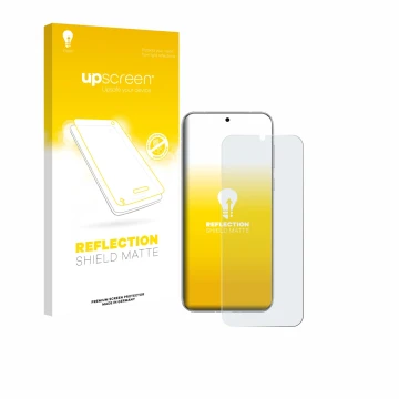 Vorderseite einer Produktverpackung mit dem Markenlogo upscreen. Daneben ist das Gerät Huawei Pura 80 Pro mit dem zugehörigen 