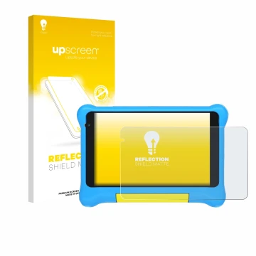 Vorderseite einer Produktverpackung mit dem Markenlogo upscreen. Daneben ist das Gerät Yicty YTYTK707 mit dem zugehörigen Disp