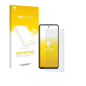 Vorderseite einer Produktverpackung mit dem Markenlogo upscreen. Daneben ist das Gerät Nubia Neo 3 mit dem zugehörigen Display