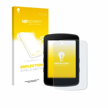 Vorderseite einer Produktverpackung mit dem Markenlogo upscreen. Daneben ist das Gerät Bryton Rider 550 mit dem zugehörigen Di