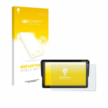 Vorderseite einer Produktverpackung mit dem Markenlogo upscreen. Daneben ist das Gerät Carpuride V3 7