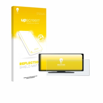 Vorderseite einer Produktverpackung mit dem Markenlogo upscreen. Daneben ist das Gerät Carpuride V92 10.26