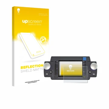 Vorderseite einer Produktverpackung mit dem Markenlogo upscreen. Daneben ist das Gerät ESU Ecos 50220 mit dem zugehörigen Disp