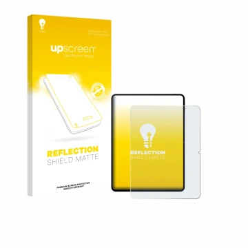 Vorderseite einer Produktverpackung mit dem Markenlogo upscreen. Daneben ist das Gerät Teclast Artpad Pro mit dem zugehörigen 