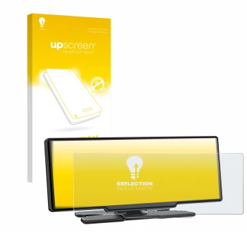 Vorderseite einer Produktverpackung mit dem Markenlogo upscreen. Daneben ist das Gerät Avylet RC11 8.1