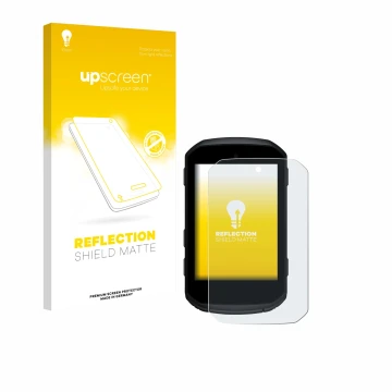 Vorderseite einer Produktverpackung mit dem Markenlogo upscreen. Daneben ist das Gerät Garmin Edge 550 mit dem zugehörigen Dis
