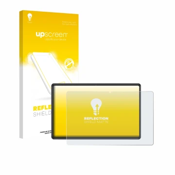 Vorderseite einer Produktverpackung mit dem Markenlogo upscreen. Daneben ist das Gerät ZIOVO Z118 10.1
