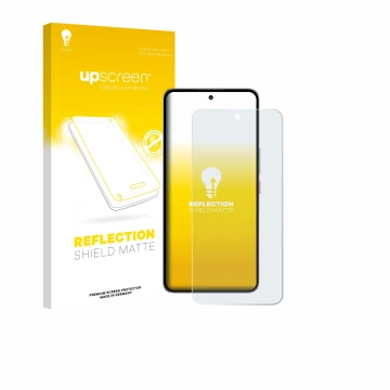 Vorderseite einer Produktverpackung mit dem Markenlogo upscreen. Daneben ist das Gerät Nubia Neo 3 GT 5G mit dem zugehörigen D