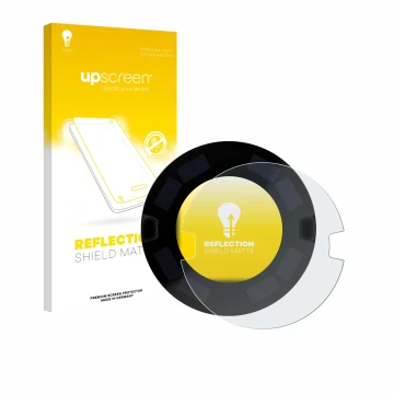 Vorderseite einer Produktverpackung mit dem Markenlogo upscreen. Daneben ist das Gerät OOONO P-DISC NO3 mit dem zugehörigen Di