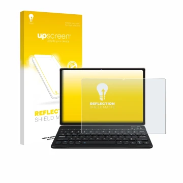 Vorderseite einer Produktverpackung mit dem Markenlogo upscreen. Daneben ist das Gerät DEERTiME E9 10.1