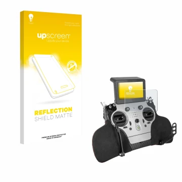 Vorderseite einer Produktverpackung mit dem Markenlogo upscreen. Daneben ist das Gerät PowerBox Systems Core mit dem zugehörig