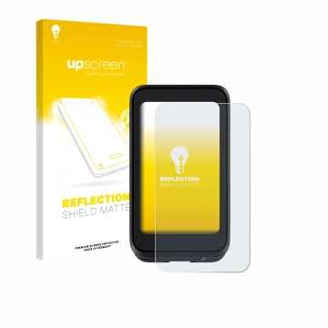 Vorderseite einer Produktverpackung mit dem Markenlogo upscreen. Daneben ist das Gerät igpsport BiNavi Air mit dem zugehörigen